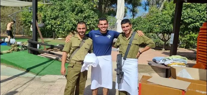 מגבות חדשות בחטיבת הצנחנים