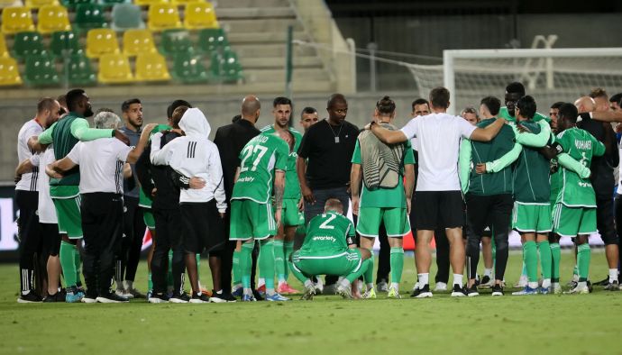 מכבי חיפה תמונת סיום מול ויאריאל