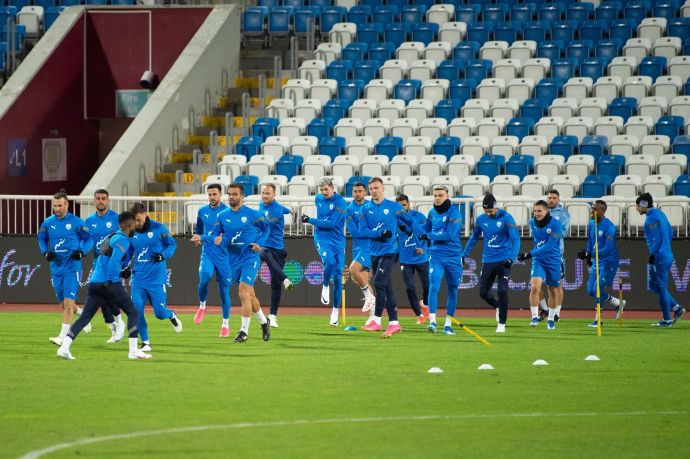 אימון נבחרת ישראל בקוסובו