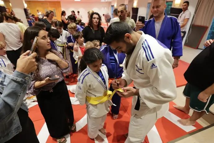 אימון ילדי העוטף עם שגיא מוקי