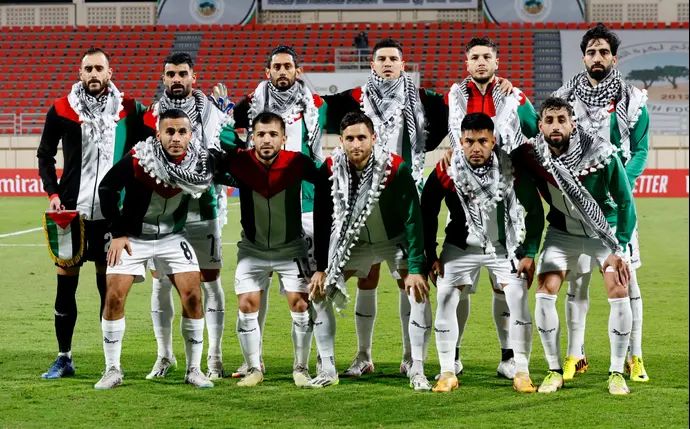 שחקני נבחרת פלסטין