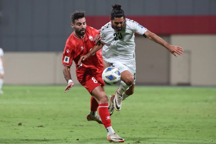 שחקן נבחרת פלסטין עטאא ג'אבר