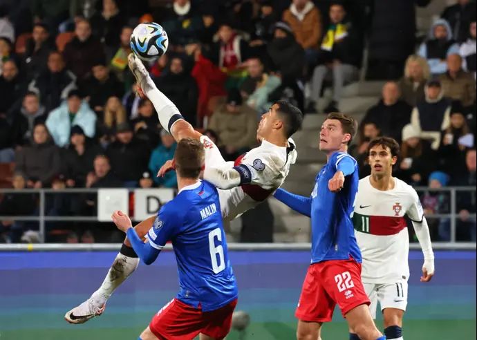 כריסטיאנו רונאלדו, שחקן נבחרת פורטוגל