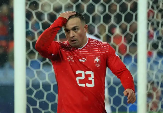 ג'רדאן שאקירי שחקן נבחרת שוויץ