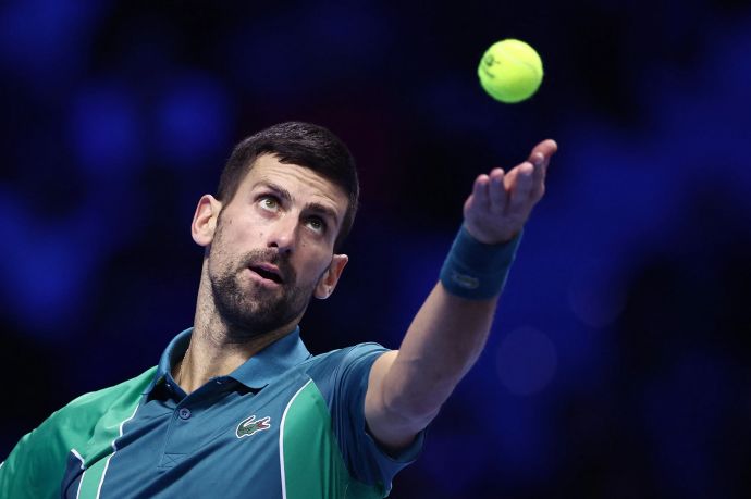 הטניסאי הסרבי נובאק דג'וקוביץ'