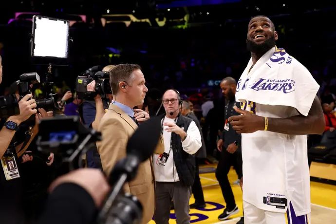 לברון ג'יימס, לוס אנג'לס לייקרס