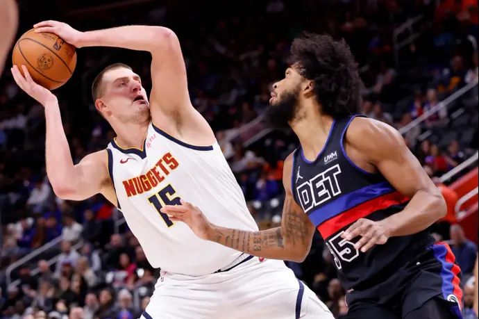 ניקולה יוקיץ' דנבר מול דטרויט