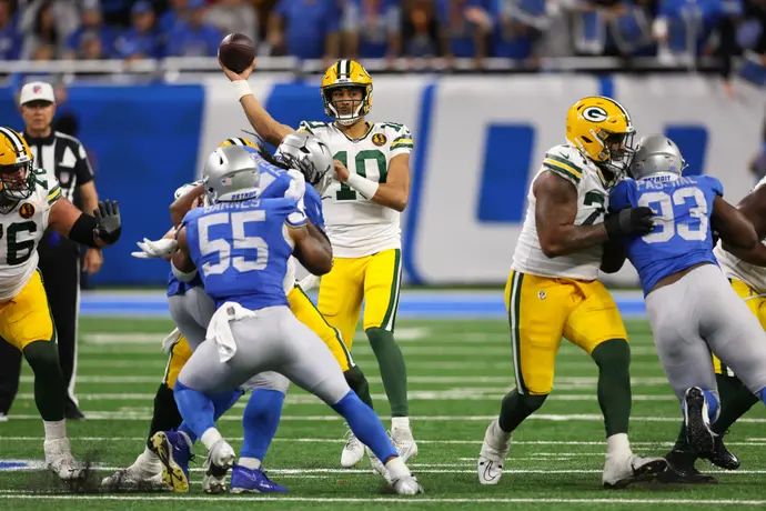 שחקן גרין ביי פאקרס ג'ורדן לאב