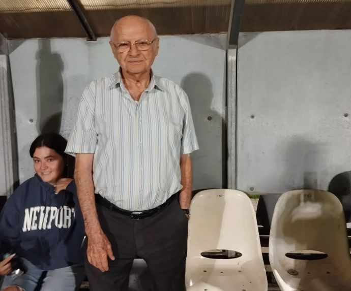 שחקן העבר של מכבי חיפה, אברהם מנצ'ל ז