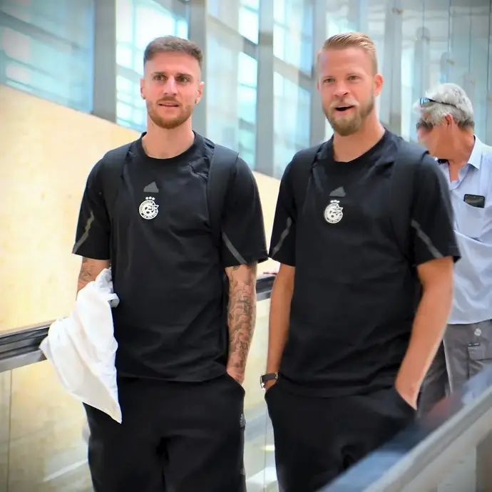 שחקני מכבי חיפה: דניאל סונדגרן, פייר קורנו