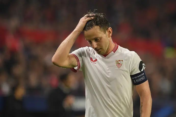 איבן ראקטיץ', שחקן סביליה מאוכזב