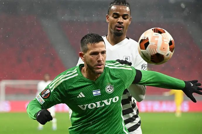 שחקן מכבי חיפה, רמי גרשון, לפני שחקן ראן, לורנז אסיניון