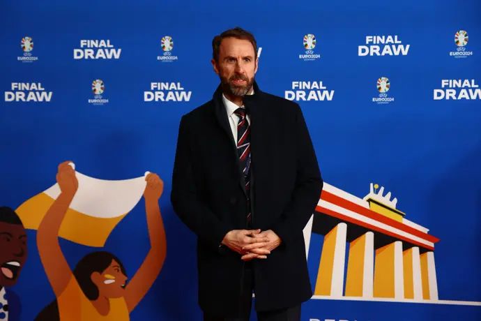 גארת' סאות'גייט מאמן נבחרת אנגליה לפני הגרלת יורו 2024