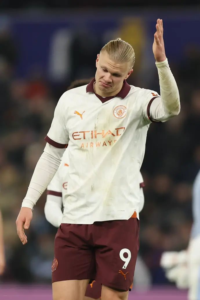 ארלינג הולאנד, מנצ'סטר סיטי, מאוכזב