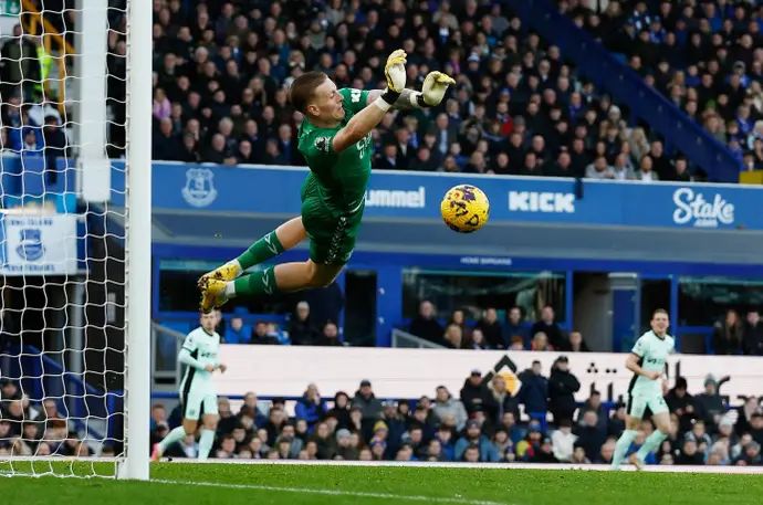 שוער אברטון ג'ורדן פיקפורד