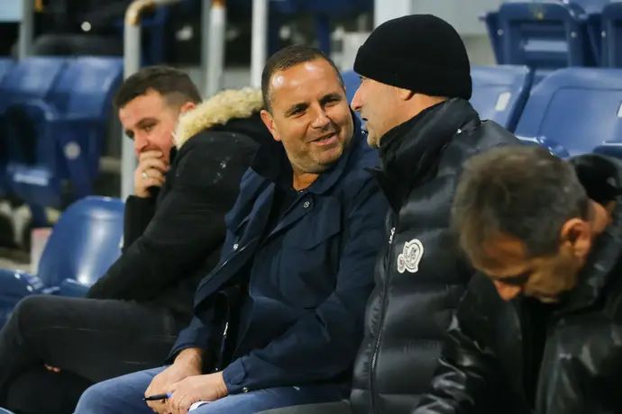 רן בן שמעון מאמן מ.ס. אשדוד עם ג'קי בן זקן