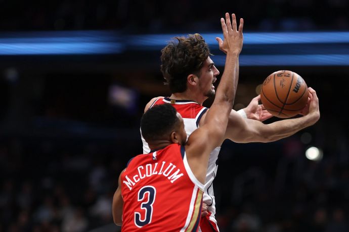 דני אבדיה, וושינגטון וויזארדס, מול סי ג'יי מקולום, ניו אורלינס פליקנס