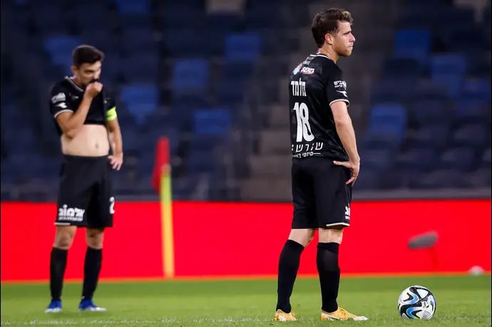 גיא מלמד שחקן הפועל חיפה מאוכזב