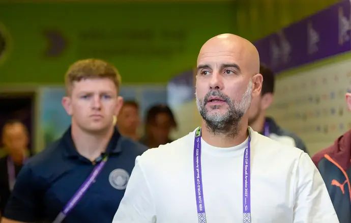 פפ גווארדיולה מאמן מנצ'סטר סיטי