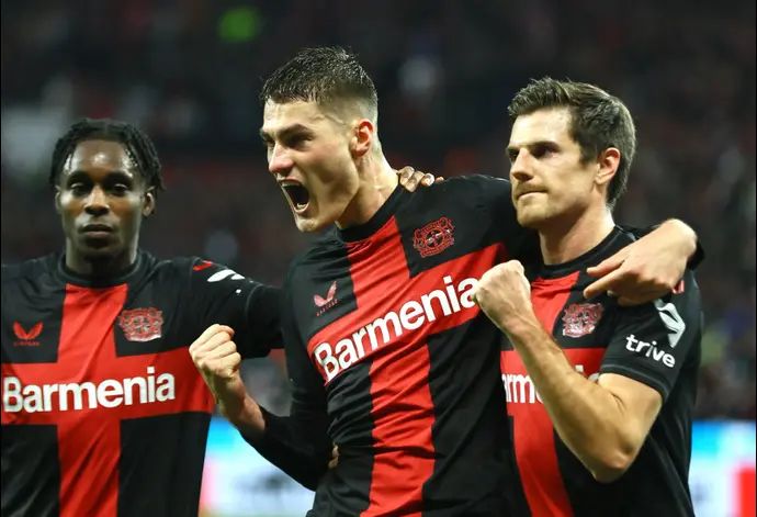 פטריק שיק באייר לברקוזן חוגג