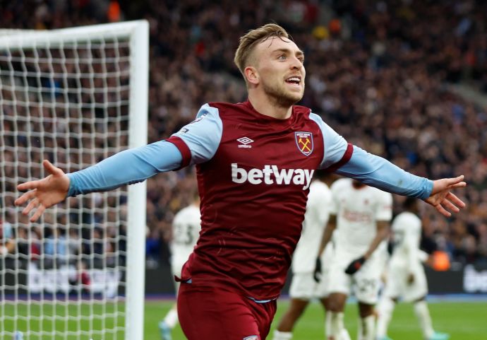 ג'רוד בואן, שחקן ווסטהאם חוגג