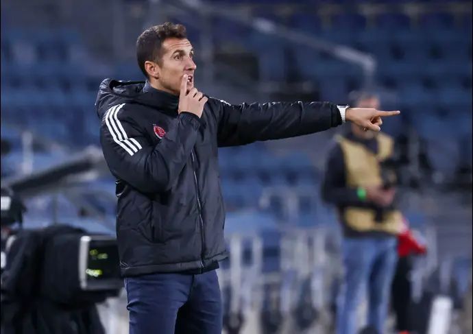 בורחה למה, מאמן הפועל תל אביב