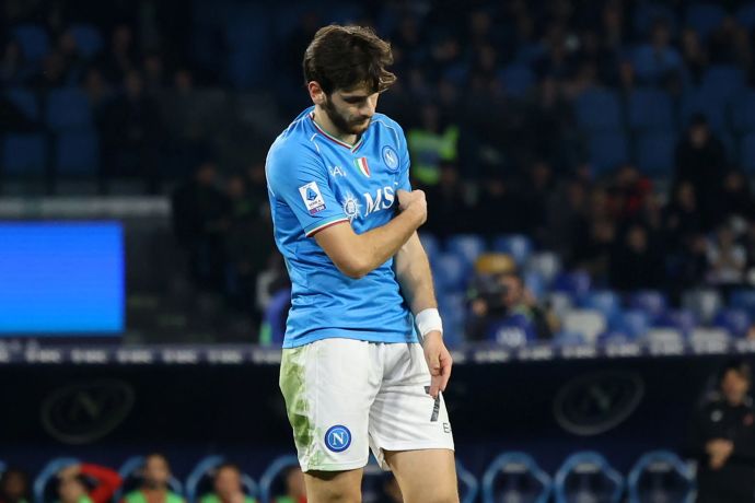 חביצ'ה קברצחליה, שחקן נאפולי