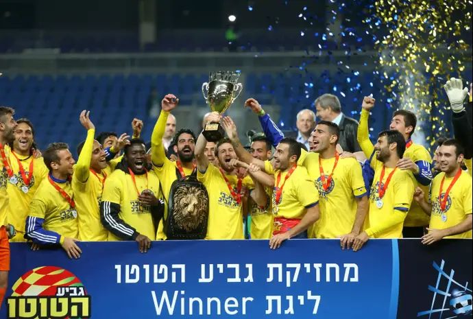 מכבי תל אביב זוכה בגביע הטוטו