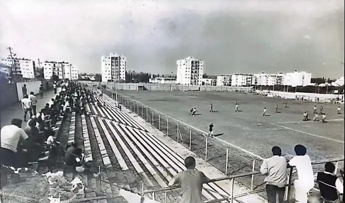 אצטדיון הפועל חדרה, מתוך תערוכת "כוכבים בשמי חדרה"