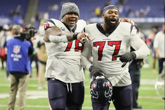 שחקני יוסטון טקסאנס לרמי טאנסיל וג'ורג' פאנט