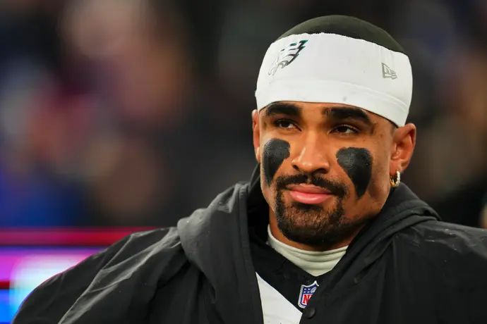 שחקן פילדלפיה איגלס ג'יילן הרץ