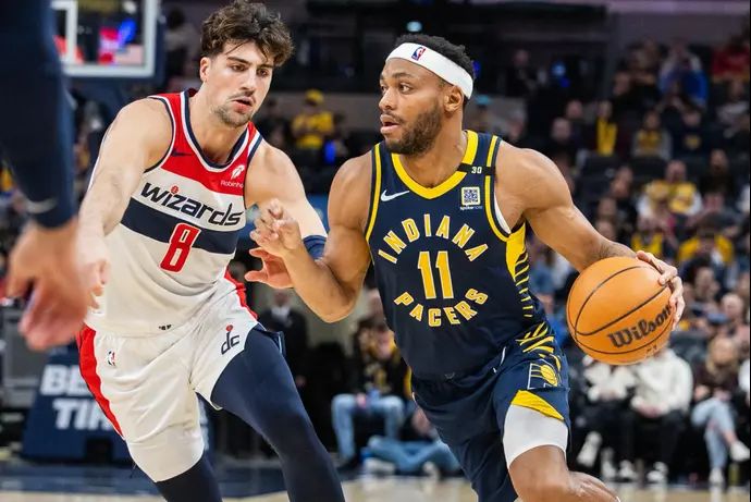דני אבדיה, וושינגטון וויזארדס, מול ברוס בראון, אינדיאנה פייסרס