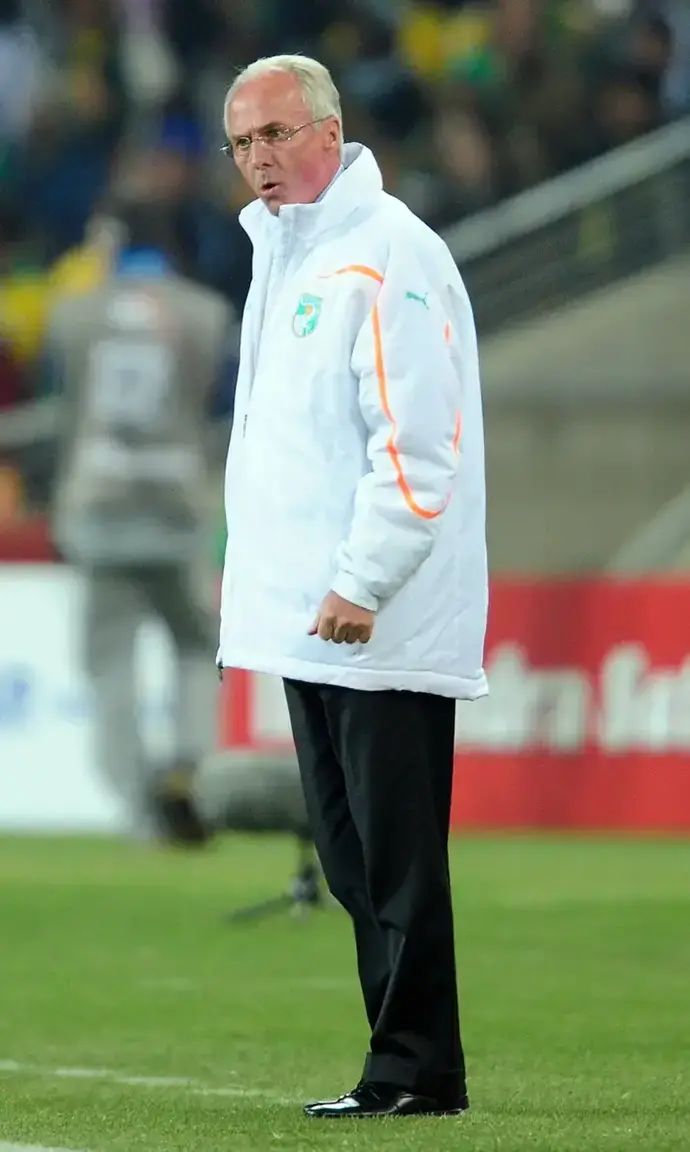 מאמן נבחרת חוף השנהב, סוון גוראן אריקסון