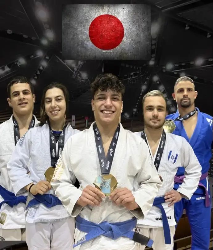 זוכי המדליות של נבחרת ישראל בג'יו ג'יטסו