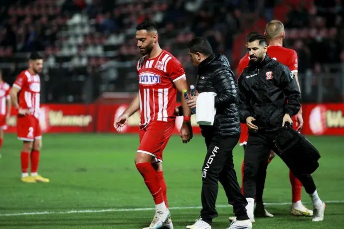 שחקן בני סכנין איהאב גנאים פצוע