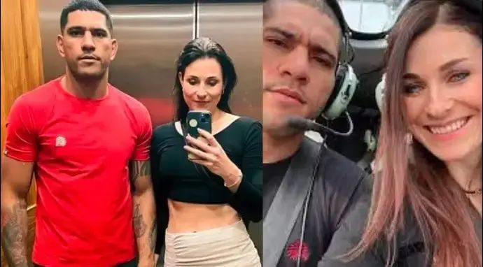 אלכס פריירה ואשתו