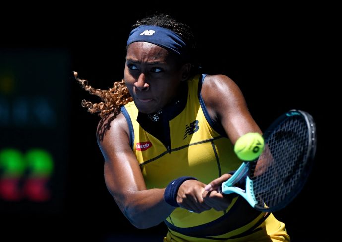 הטניסאית האמריקאית קוקו גוף