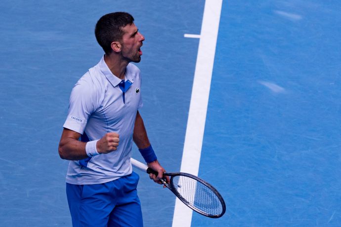 הטניסאי הסרבי נובאק ג'וקוביץ'