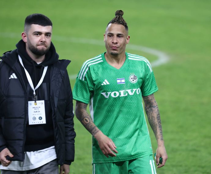 צ'ארון שרי שחקן מכבי חיפה מאוכזב