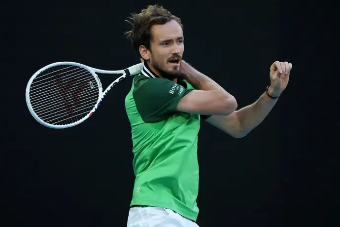 הטניסאי הרוסי דניל מדבדב