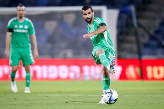 שחקן מכבי חיפה מחמוד ג'אבר