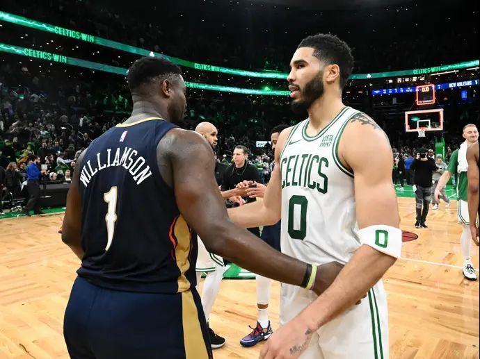 ג'ייסון טייטום, בוסטון סלטיקס, לצד זאיון וויליאמסון, ניו אורלינס פליקנס