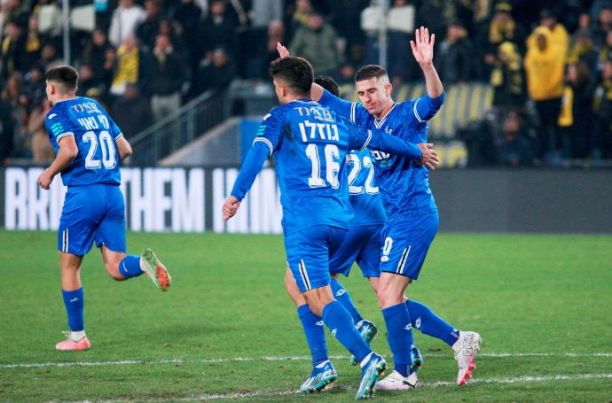 עידן ורד שובל גוזלן הפועל פתח תקוה חוגגים