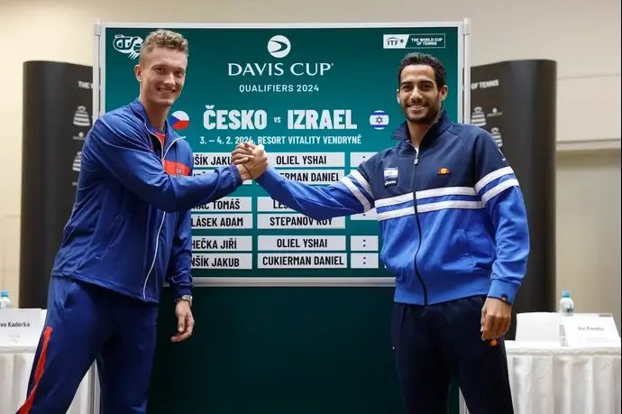 ישראל נגד צ'כיה בדייויס