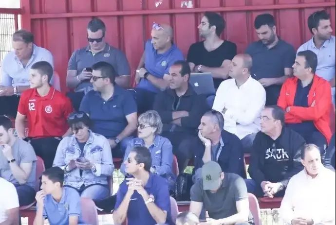 בן מנספורד, פטריק ואן לוון, שרון ניסנוב, איציק ניסנוב, קובי רפואה בדרבי נוער ב-2018