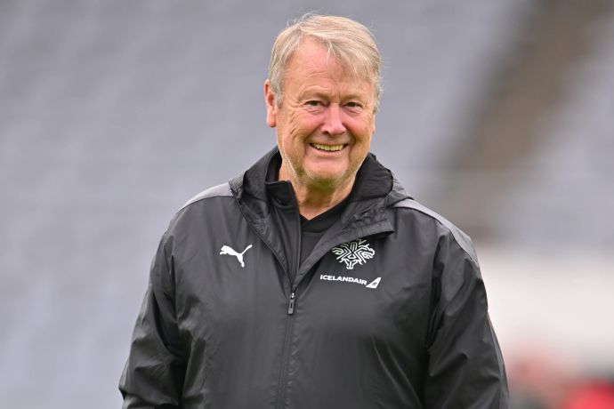 אוגה הריידה, מאמן נבחרת איסלנד