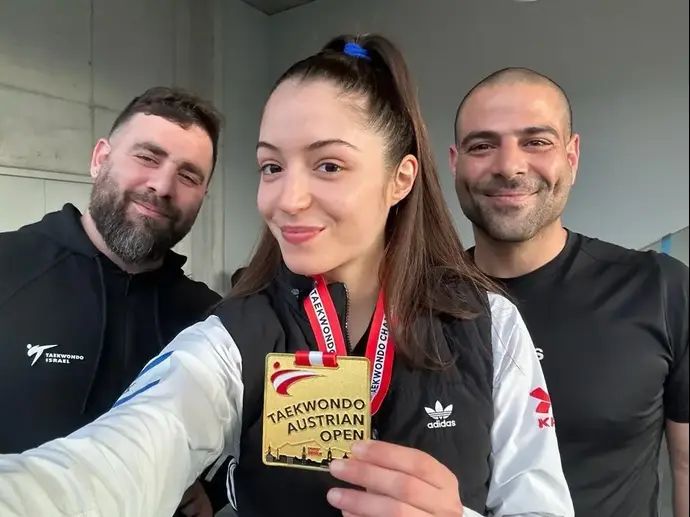 לוחמת הטקוואנדו הישראלית אבישג סמברג