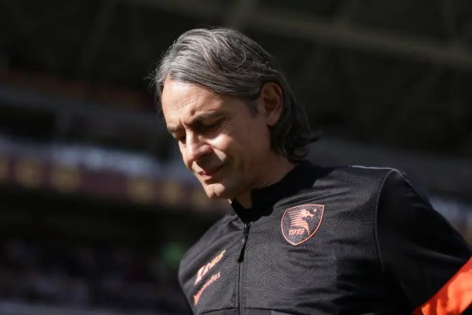 פיליפו אינזאגי בימיו כמאמן סלרניטנה