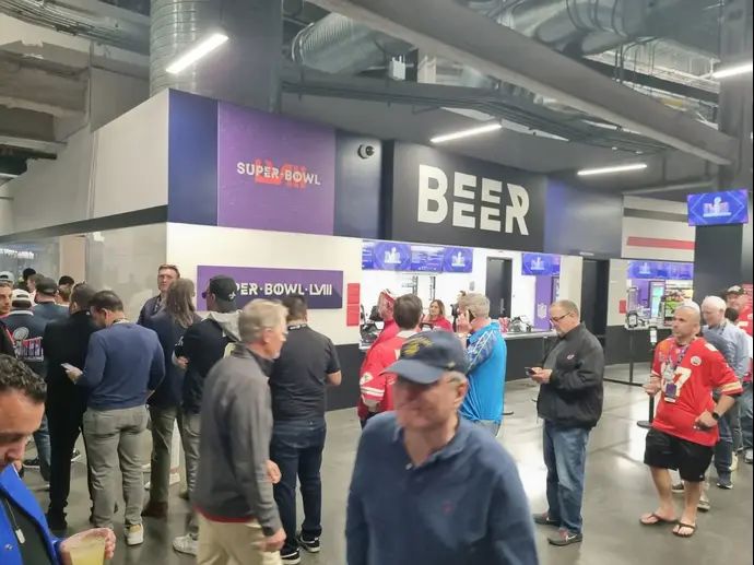 סופרבול 58 בלאס וגאס - תמונות מהאצטדיון