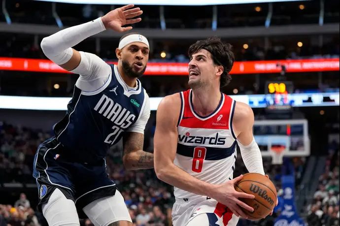 דני אבדיה מול דניאל גאפורד, וושינגטון וויזארדס מול דאלאס